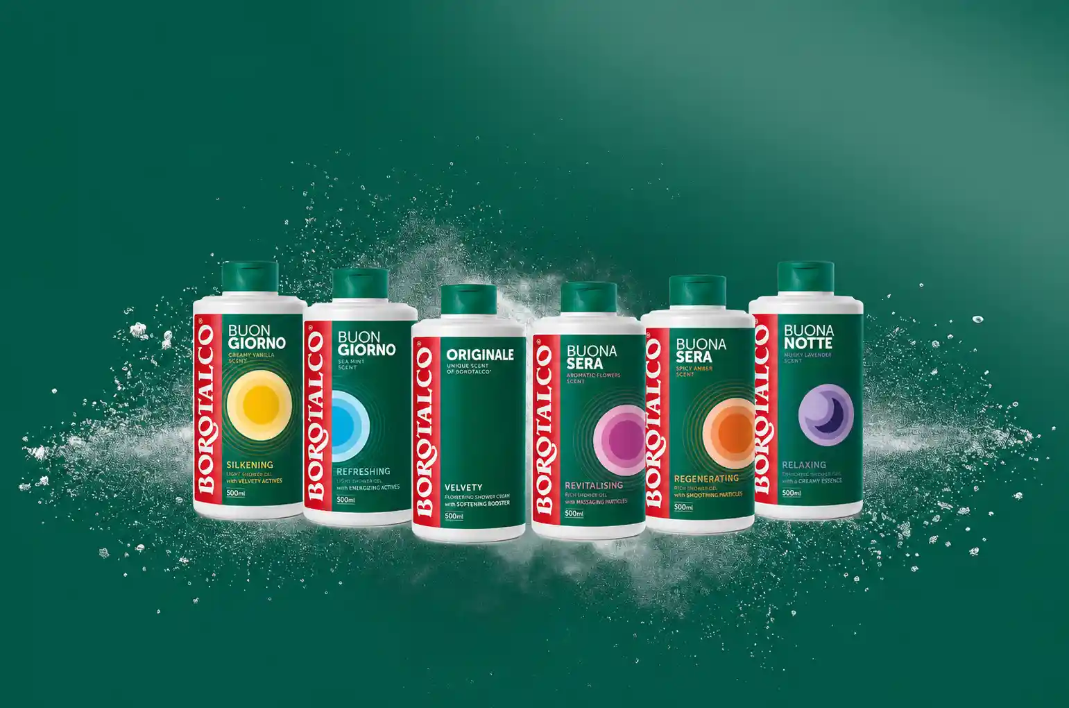 Borotalco prodotti doccia